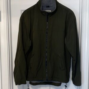 J. Crew Olive fleece lined  Jacket